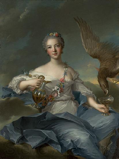 Jean Marc Nattier duquesa de orleans como hebe